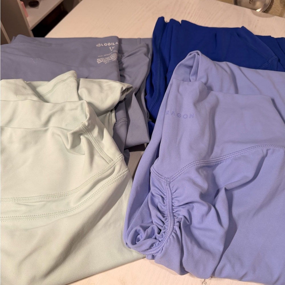 PARAGON Mint and Lavender Activewear Bundle (3 paragon/1 blogilates leggings)